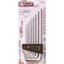 【新亀製作所 サンフラッグ SUNFLAG】サンフラッグ 3009 六角キーレンチ9本組 新亀製作所 SUNFLAG