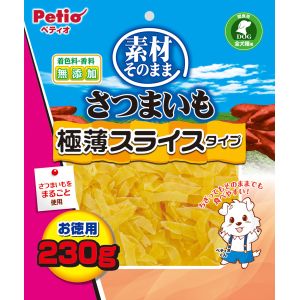 ペティオ 素材そのまま さつまいも 極薄スライスタイプ 230g Petio