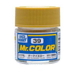 【GSIクレオス】ミスターホビー C39 Mr.カラー ダークイエロー 10ml GSI クレオス