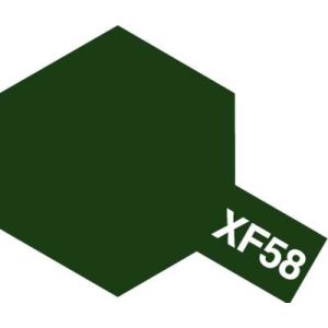 カラー アクリルミニ XF-58 オリーブグリーン 塗料