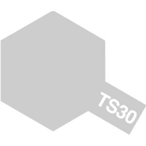 【タミヤ TAMIYA】タミヤ 85030 タミヤスプレー TS-30 シルバーリーフ 100ml