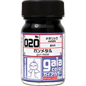 【ガイアノーツ】ガイアノーツ 33020 メタリックカラー 020 ガンメタル 15ml