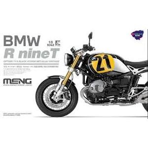 【モンモデル MENG】モンモデル 1/9 BMW R nine T Option 719 ブラック ストーム メタリック/ ヴィンテージ MENMT-003u