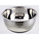 【パール金属】パール金属 アットアクア ステンレス製 米とぎ ボウル 24cm ラバーボトム HB-4138