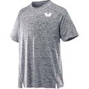 【タマス】タマス バタフライ ユニセックス 卓球 半袖シャツ 吸水速乾 伸縮 フィルグ Tシャツ グレー 279 M 45850 Butterfly
