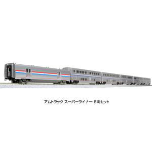 【カトー KATO】KATO 10-1789 アムトラック スーパーライナー 6両セット