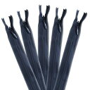 【YKK】YKK コンシールファスナー 22cm 5本入 col.560 紺 KS22-560