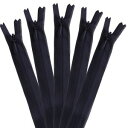 【YKK】YKK コンシールファスナー 22cm 5本入 col.169 濃紺 KS22-169