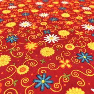 送料無料！！【moda】moda USA642 FRESH FLOWERS 50cm×110cm幅 輸入生地 USAコットン メーカー直送 代引不可 北海道沖縄離島不可【smtb-u】