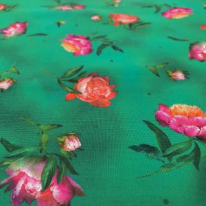 ̵QUILTING TREASURES FABRICSQUILTING TREASURES FABRICS USA1206 PEONY ROMANCE 50cm110cm ᡼ľsmtb-u