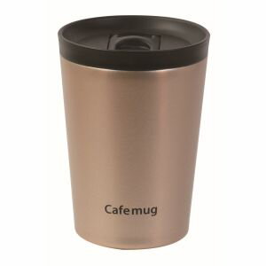 【パール金属 Pearl】パール金属 カフェマグ 蓋付 タンブラー 300 ゴールド HC-45