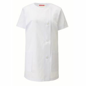 【カゼン KAZEN】カゼン 751-30 女子調理衣 半袖 シロ 4Lサイズ KAZEN