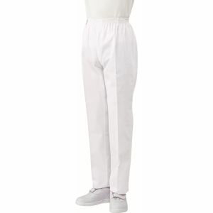 【カゼン KAZEN】カゼン 800-40 メンズトレパン 総ゴム シロ 13号サイズ KAZEN(3)