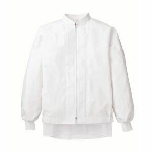 【カゼン KAZEN】カゼン 403-20 ジャンパー男女兼用 シロ LLサイズ KAZEN