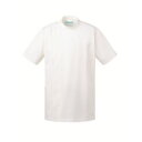【カゼン KAZEN】カゼン 253-10 メンズ医務衣 半袖 シロ Lサイズ KAZEN