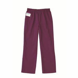 【カゼン KAZEN】カゼン 155-95 手術スラックス 男女兼用 プラム Lサイズ KAZEN