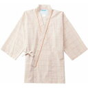 【カゼン KAZEN】カゼン 285-72 患者衣 甚平型 ベージュ 3Lサイズ KAZEN(3)