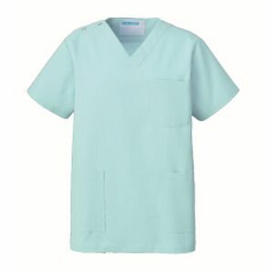 【カゼン KAZEN】カゼン 133-61 スクラブ 男女兼用 シーブルー SSサイズ KAZEN