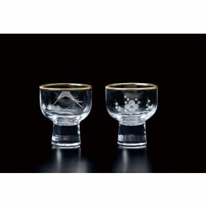 【東洋佐々木ガラス】東洋佐々木ガラス 招福杯 江戸切子 冷酒杯揃え G085-T236