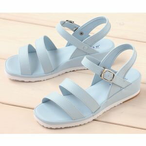 送料無料！！【富士ゴムナース】富士ゴムナース 759 二本線サンダル ブルー 24.5cm メーカー直送 代引不可 北海道沖縄離島不可【smtb-u】