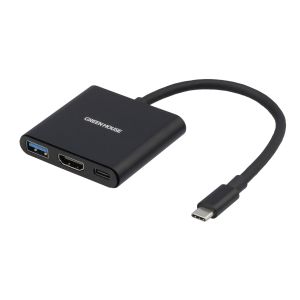 【グリーンハウス GreenHouse】グリーンハウス GH-MHC3A-BK TypeC→USB2.0+HDMI+PD給電 Switch対応 ブラック 【グリーンハウス GreenHouse】グリーンハウス GH-MHC3A-BK TypeC→USB2.0+HDMI+PD給電 Switch対応 ブラック