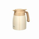 【サーモス THERMOS】サーモス ステンレスポット 1L クリームホワイト TTB-1001 THERMOS
