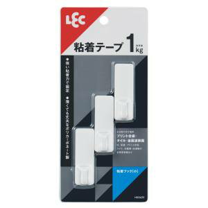 【レック LEC】レック 粘着フック 小 3個入 H00431 【レック LEC】レック 粘着フック 小 3個入 H00431