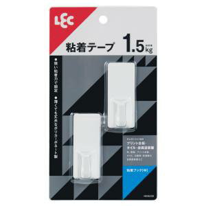 【レック LEC】レック 粘着フック 中 2個入 H00432 【レック LEC】レック 粘着フック 中 2個入 H00432