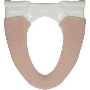 【オカトー】オカトー ナチュラル 洗浄 暖房用 便座カバー ピンク
