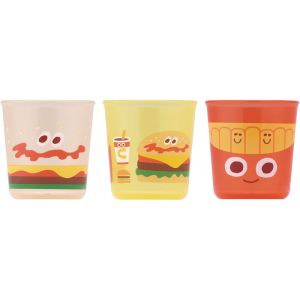 【スケーター SKATER】スケーター バーガーコンクス 抗菌ベビーコップ 3P BCUP1AG 【スケーター SKATER】スケーター バーガーコンクス 抗菌ベビーコップ 3P BCUP1AG