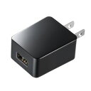 【サンワサプライ SANWA SUPPLY】サンワサプライ ACA-IP49BKN USB充電器 1A 高耐久タイプ ブラック(2)