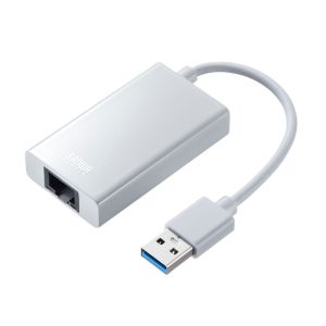ڥ掠ץ饤 SANWA SUPPLYۥ掠ץ饤 USB-CVLAN3WN USB3.2-LANѴץ USBϥ֥ݡ ۥ磻