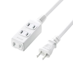 【サンワサプライ SANWA SUPPLY】サンワサプライ TAP-EX34-3WN スリム 電源延長コード 【サンワサプライ SANWA SUPPLY】サンワサプライ TAP-EX34-3WN スリム 電源延長コード