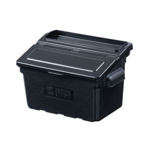 【サンワサプライ SANWA SUPPLY】サンワサプライ CART-FA3ST2BK 3段式ワゴン用 蓋付きサイドBOX 小