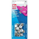 【プリム Prym】プリム スナップボタン Jersey キャップ型 φ12mm 6組入 クリアホワイト PRM390122 Prym(3)