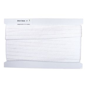 【日本紐釦貿易 Nippon Chuko】NBK アクリル手芸用テープ 9mm巾 10m巻 白 IC0910-1 日本紐釦貿易