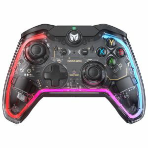 送料無料！！【BIGBIG WON】BIGBIG WON RAINBOW S スケルトンデザイン 有線 コントローラー【smtb-u】