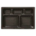 【ヤマコー 用美 YAMACO】ヤマコー 紙弁当箱 中子 A 黒 25個入 KMP90-60A 08885 用美