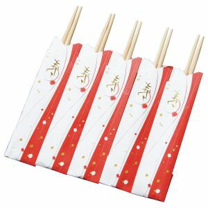 【ヤマコー 用美 YAMACO】ヤマコー お祝い箸 三ツ折 5膳入 64517 用美