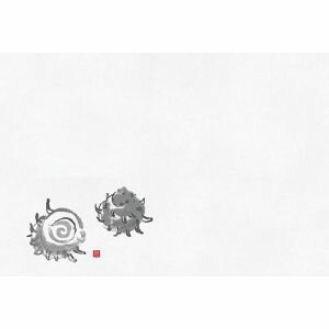 【ヤマコー 用美 YAMACO】ヤマコー 尺2四季彩まっと 鮮魚 さざえ 栄螺 100枚入 64860 用美