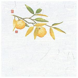 【ヤマコー 用美 YAMACO】ヤマコー 4寸OP懐石敷紙 柚子 100枚入 65120 用美