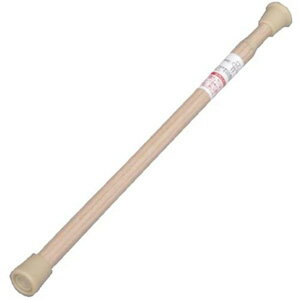 【アイリスオーヤマ】アイリスオーヤマ RSV-45 伸縮棒超スリム 木目ミディアムブラウン