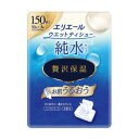 【大王製紙】大王製紙 エリエール ウエットティシュー 純水タイプ 贅沢保湿ボックス つめかえ用 50 ...