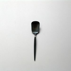 【小林工業】小林工業 LW No.12600 18-10メテオラ サテン黒発色 アイスクリームスプーン 136x30