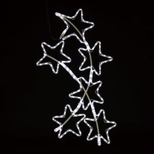 【ジェフコム】ジェフコム LEDジョイントモチーフ 全点滅タイプ 六連星 白 SJ-C52W-JT 【ジェフコム】ジェフコム LEDジョイントモチーフ 全点滅タイプ 六連星 白 SJ-C52W-JT