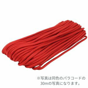 【TIGER】TIGER 5m パラコード レッド C-1101