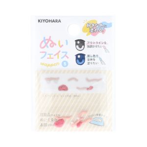 【清原 KIYOHARA】清原 ぬいフェイスワッペンS くちアソート C NUIW-50 KIYOHARA