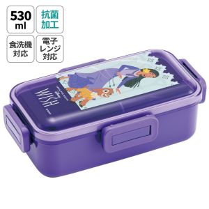 【スケーター SKATER】スケーター WISH 抗菌 ふわっと弁当箱 530ml PFLB6AG