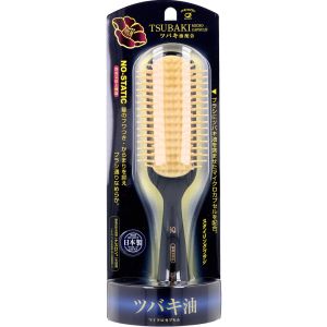 【池本刷子工業】池本刷子工業 ツバキ油配合 静電気除去機能 スタイリングブラシ TSB-1000