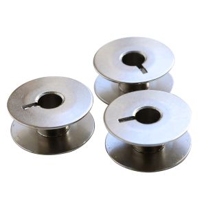 【日本紐釦貿易 Nippon Chuko】NBK メッキボビン 工業用 30個入 シルバー F2-78-30 日本紐釦貿易